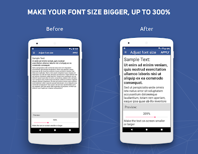 Big Font - Change Font Size Screenshot
