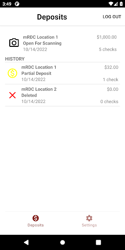 ESB Business Deposit Screen 2