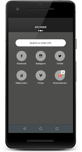 Android application Amazing Videoz Downloader screenshort