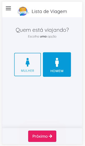 Lista de Viagem - Checklist -