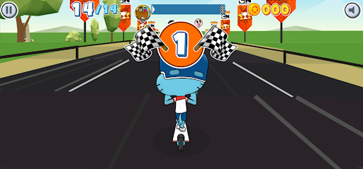 racing skate gumball Screen 2