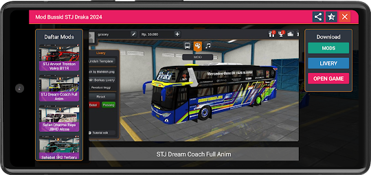 Mod Bussid STJ Draka 2024