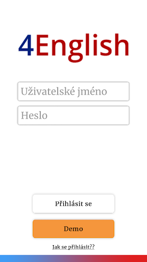 Android application 4English Angličtina screenshort