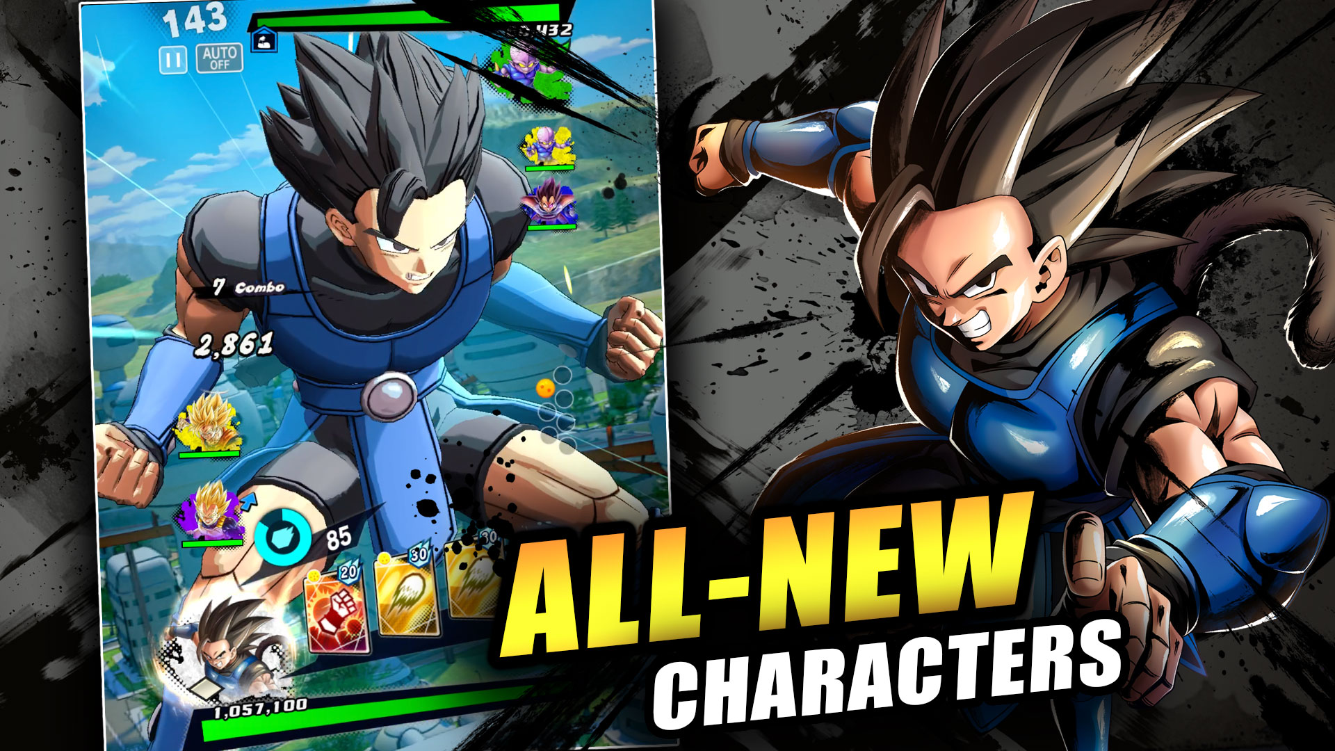 تحميل لعبة dragon ball legends مهكرة للاندرويد أخر إصدار