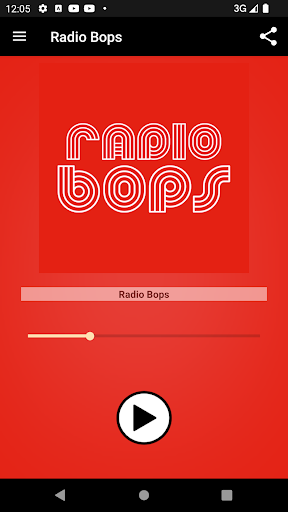 Android application radiobops screenshort