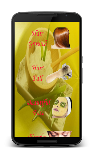Android application Homemade Health Tips screenshort