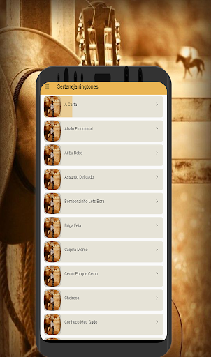 Sertaneja ringtones Screen 2