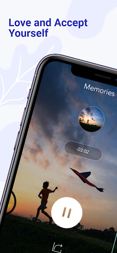 Android application Meditation with music screenshort