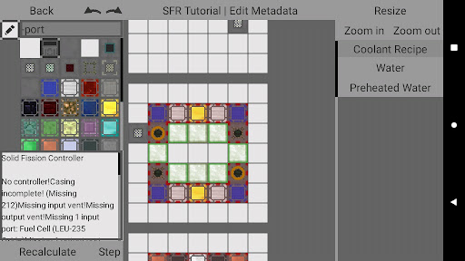 NuclearCraft Plannerator: TWD Screen 2