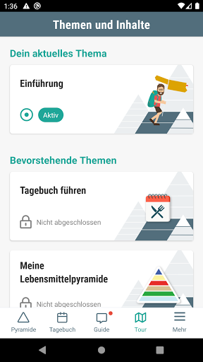 MySwissFoodPyramid Screen 2