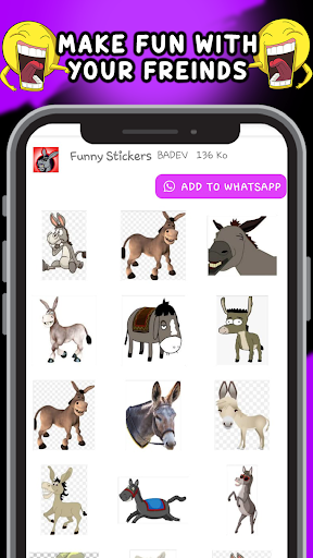 Donkey Funny memes Stickers