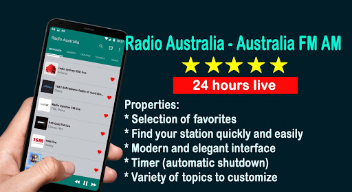 Android application Radio Australia Online screenshort