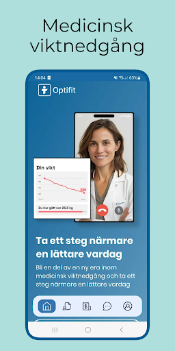 Android application Optifit Health screenshort