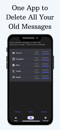 Unpost: Bulk Delete Messages screenshot 10