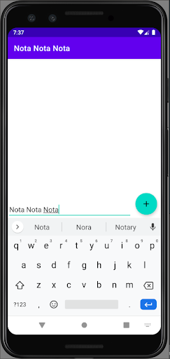Nota Sampingan Screen 2
