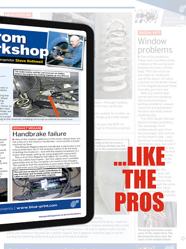 Screenshot of Car Mechanics Magazine