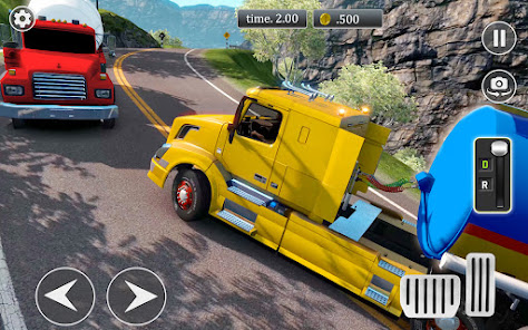 Oil Tanker Cargo Truck Games  screenshots 4