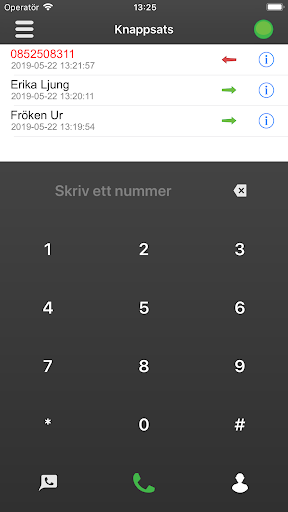 Android application IP System Flex screenshort