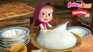 Masha and the Bear: Cleaning - Screenshot 2