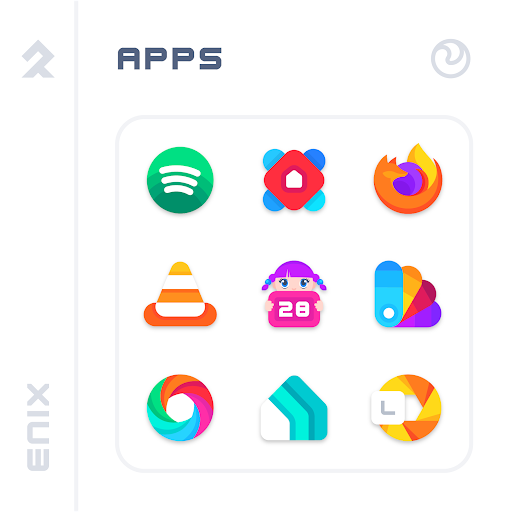 ENIX Icon Pack APK v4.4 (Patched) Gallery 3