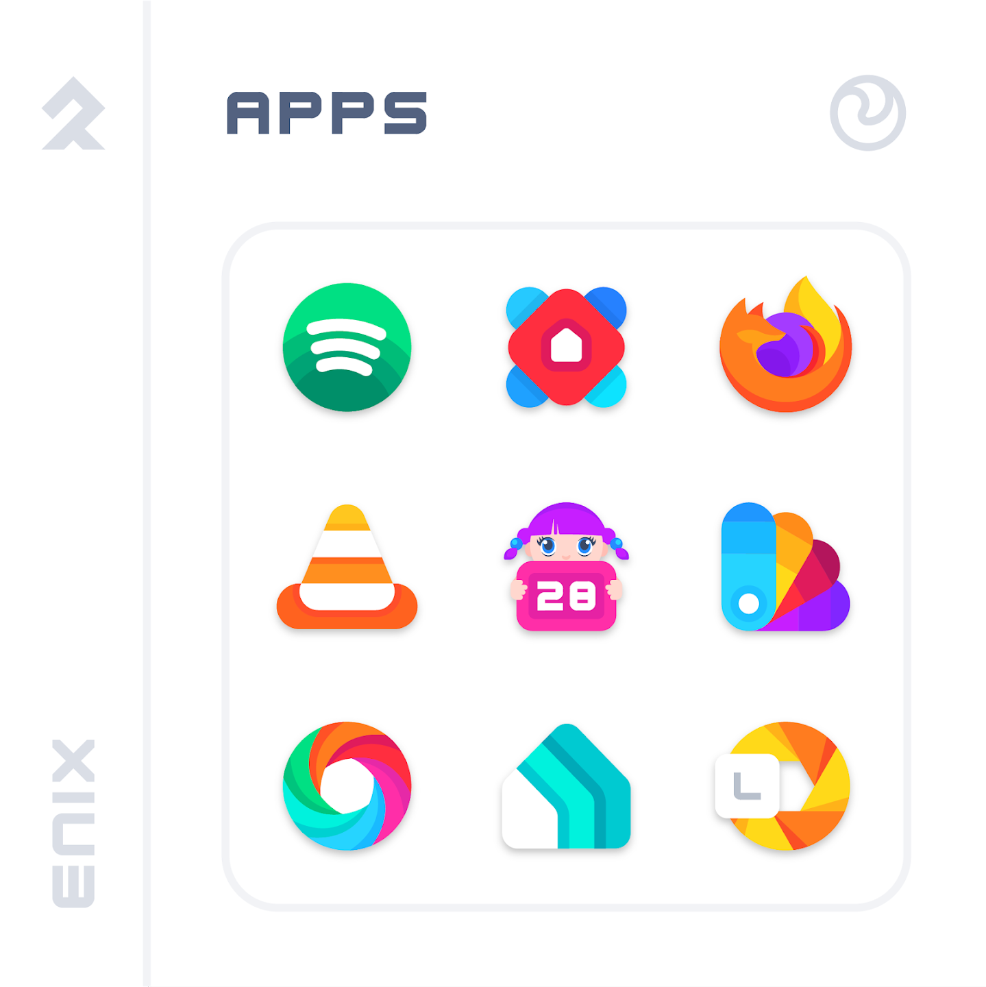 ENIX Icon Pack APK Download Latest For Android