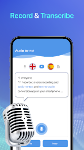 Voice Recorder: Audio to Text
