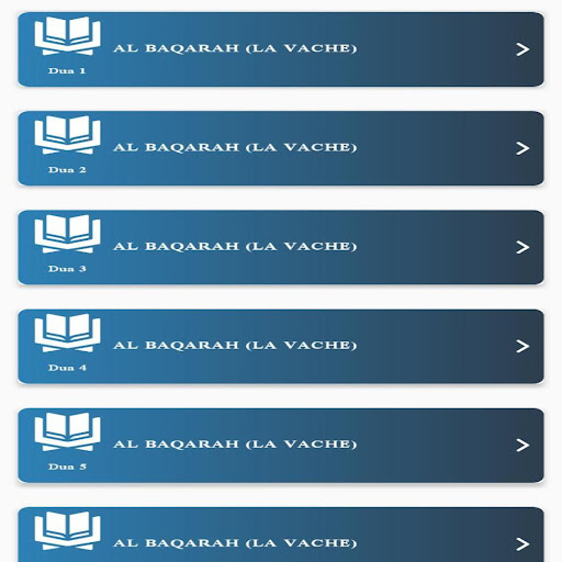 Android application Rabbana Dua Audio screenshort