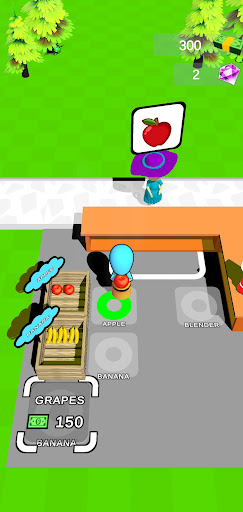 Android application Cut Fruit Smoothie screenshort