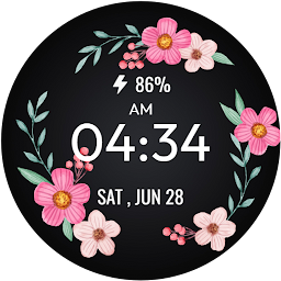 Icon image Floral WatchFace - FLOR-03