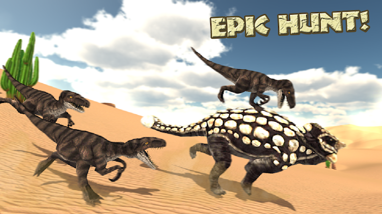 Hungry Raptor Desert Dino Hunt - 0.7 - (Android)