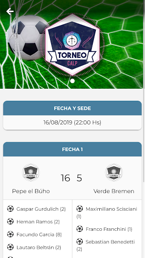 Torneo CALP Screen 3
