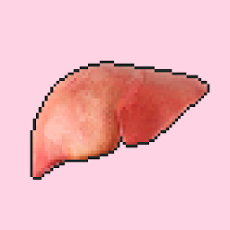 Значок приложения "私の肝臓ちゃん"