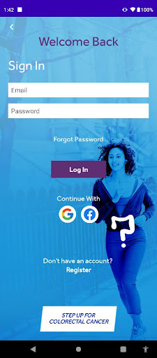 StepApp Screen 2