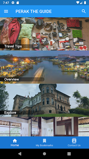 Android application Perak The Guide screenshort