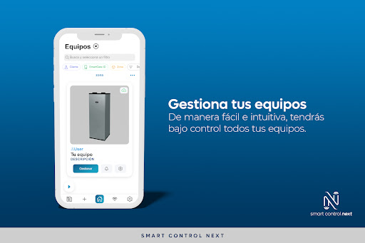 Android application SmartControl Next screenshort