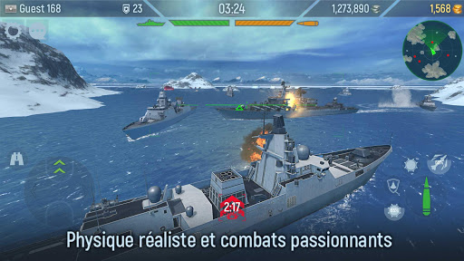 Code Triche Naval Armada: Jeux De Guerre De Cuirassé  APK MOD (Astuce) screenshots 5
