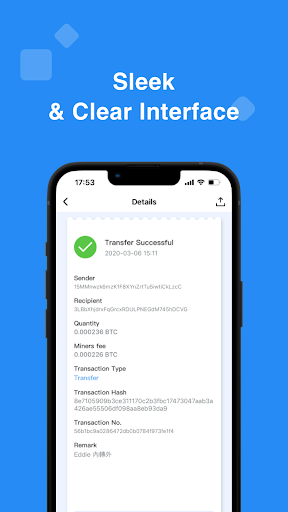 Android application ArkPay - BTC ETH Wallet screenshort