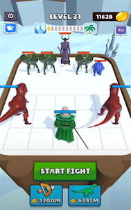 Dinosaure Merge Master Battle