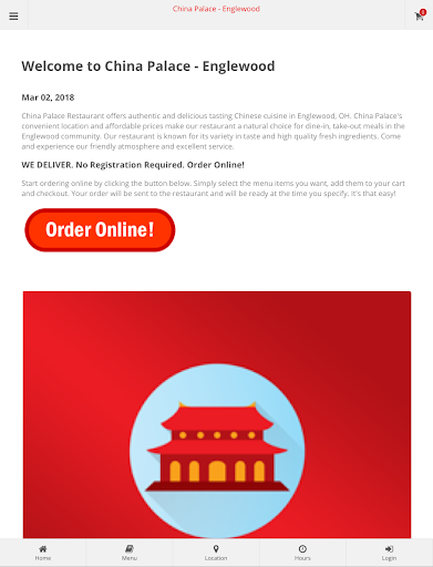 China Palace Englewood Online Ordering
