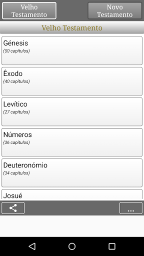Android application A Bíblia screenshort