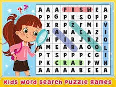 子供のための教育用単語検索ゲーム -  Word Gamesのおすすめ画像1