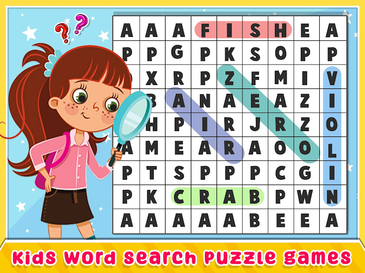 Kids Word Search Puzzle Games - 11.0 - (Android)