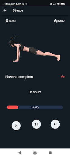 Exercices de gainage Screen 2