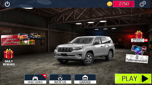 Android application Multi Prado: Parking Car Games screenshort