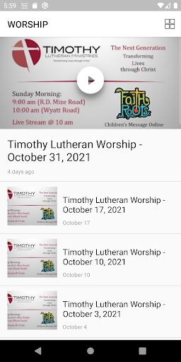 Timothy Lutheran Ministries Screen 3