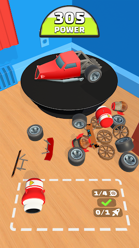 Android application Stunt Car Builder screenshort