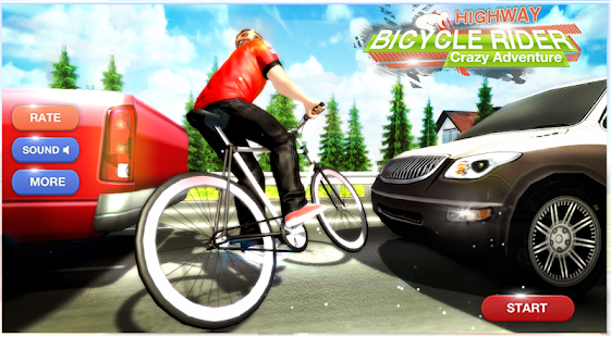 Bicycle Highway Rider banner