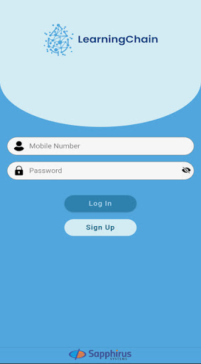 Android application LearningChain screenshort