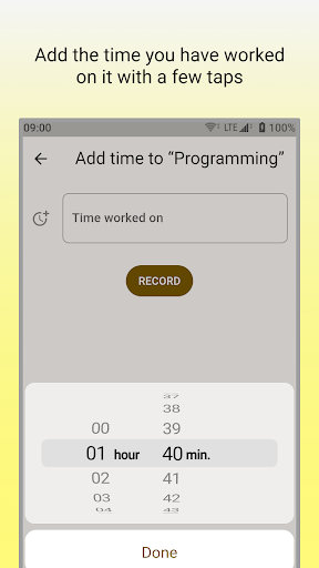 Mastery - Record of Experience Screen 3