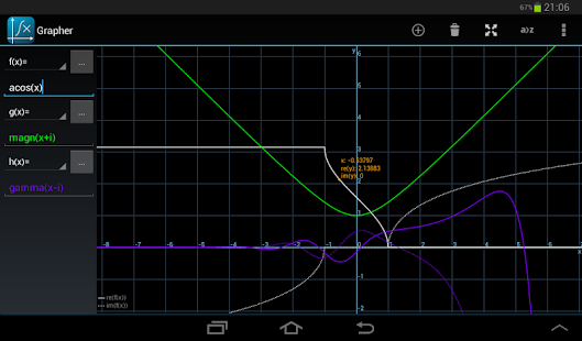 Grapher Pro - Equation Plotter Capture d'écran